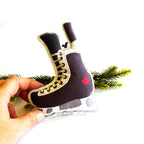Hockey Skate Ornament