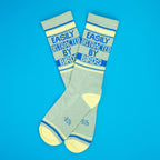 Easily Distracted By Birds Gym Socks