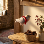 Handmade Needle Felt Pigeon Decoration