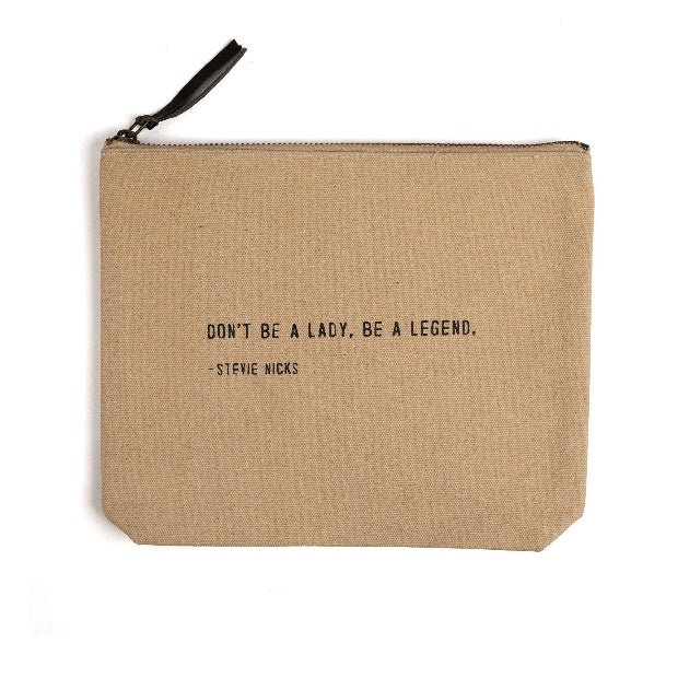 Be A Legend Stevie Nicks Zip Pouch