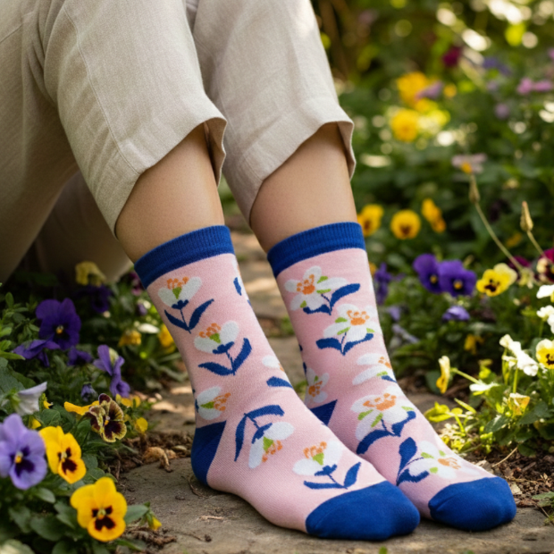 Friday Sock Co. | Women's Jasmine Crew Socks