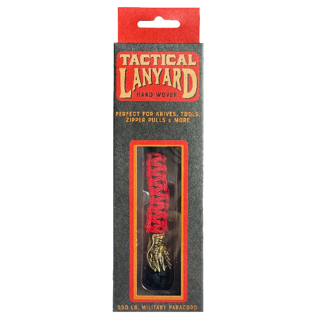 Paracord Lanyard – Brass Dragon Bead