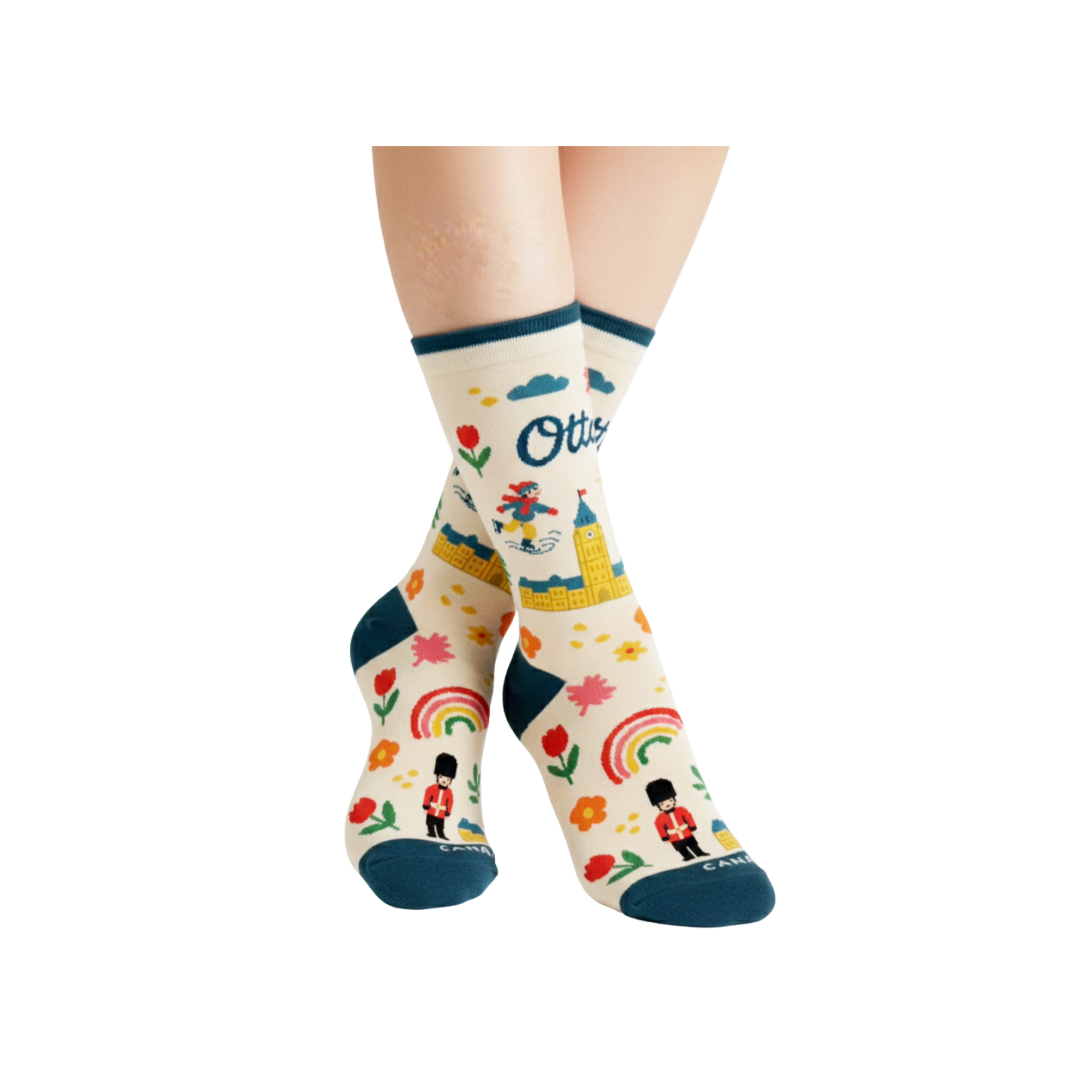 Ottawa Landmark Crew Socks