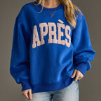 Blue & Light Pink Apres Sweatshirt