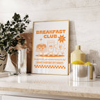 Breakfast Club Retro Unframed Art Print