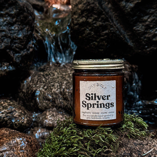 Shy Wolf Candle | Silver Springs