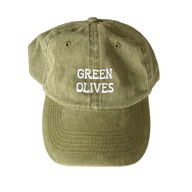 Green Olives Baseball Dad Hat