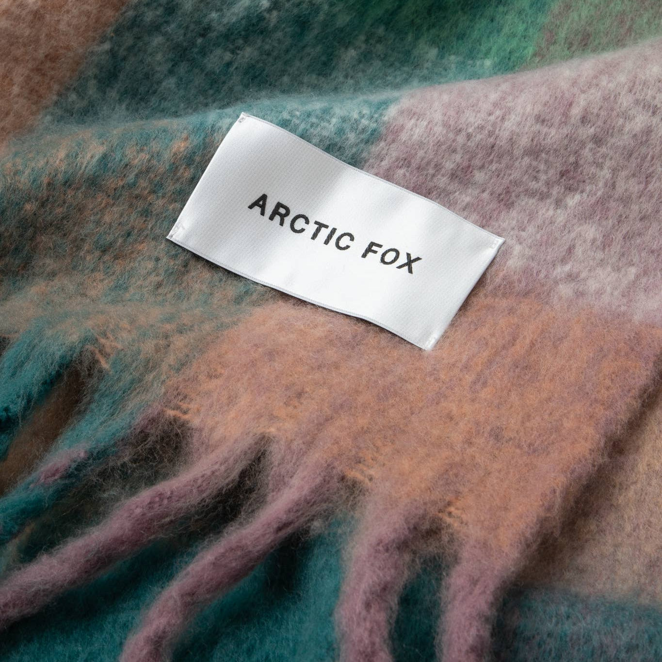 ARCTIC FOX | Reykjavik Scarf Lilac Check