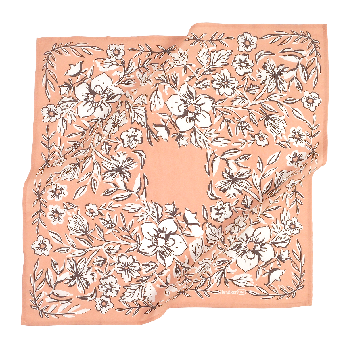 Handker Bandana | Pink & White Floral