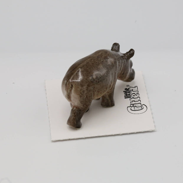 Hippo Porcelain Miniature