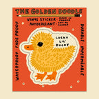 Lucky Lil Ducky Vinyl Sticker