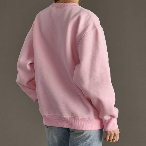Pink & Green Apres Sweatshirt