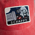 Scrappy Raccoon Patch Hat