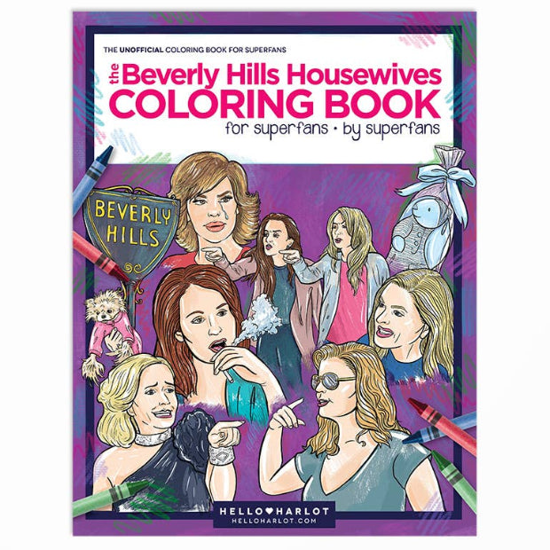 Housewives Beverly Hills Coloring Book