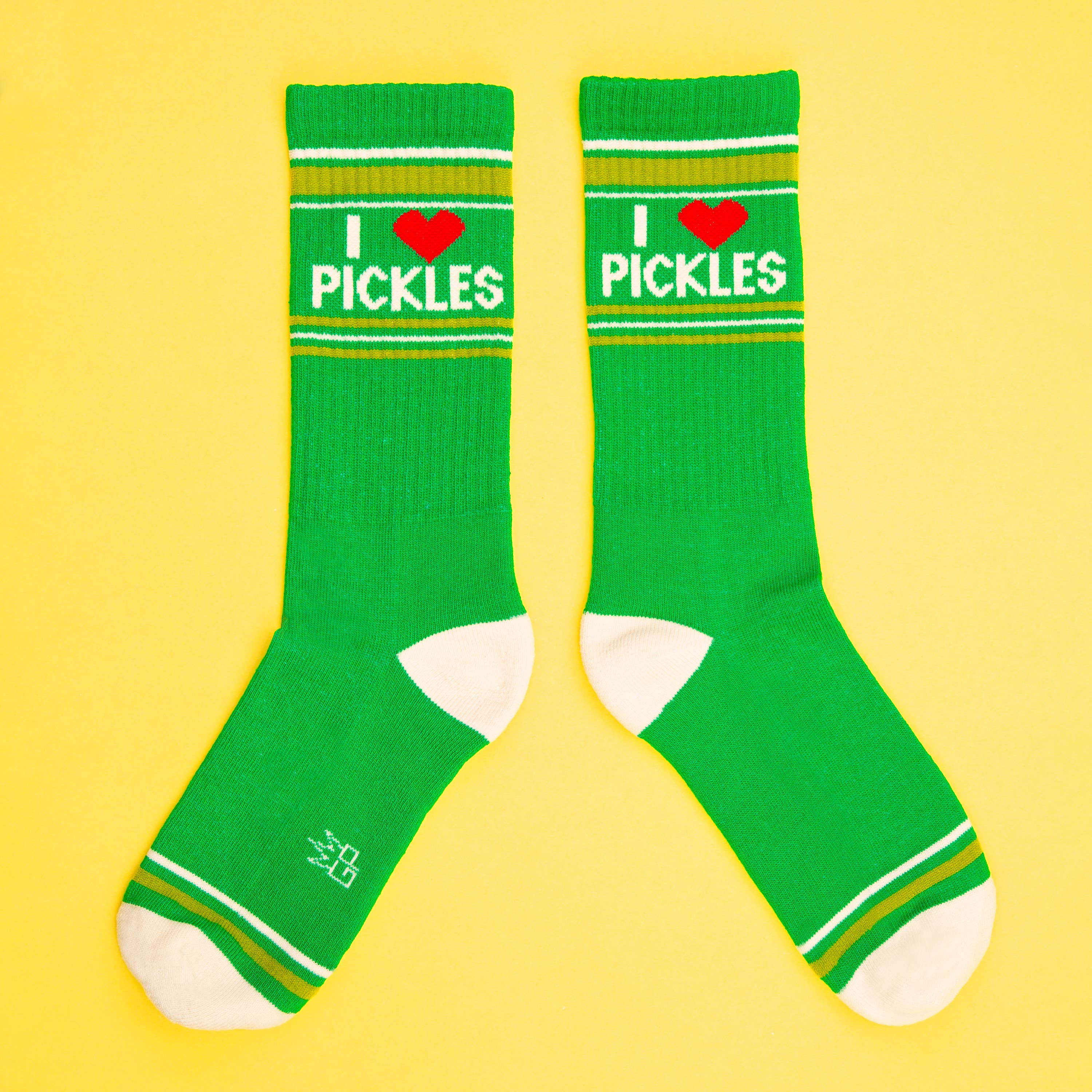 I ❤️ Pickles Gym Socks