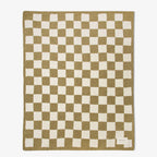 ARCTIC FOX | The Teddy Throw Khaki Check
