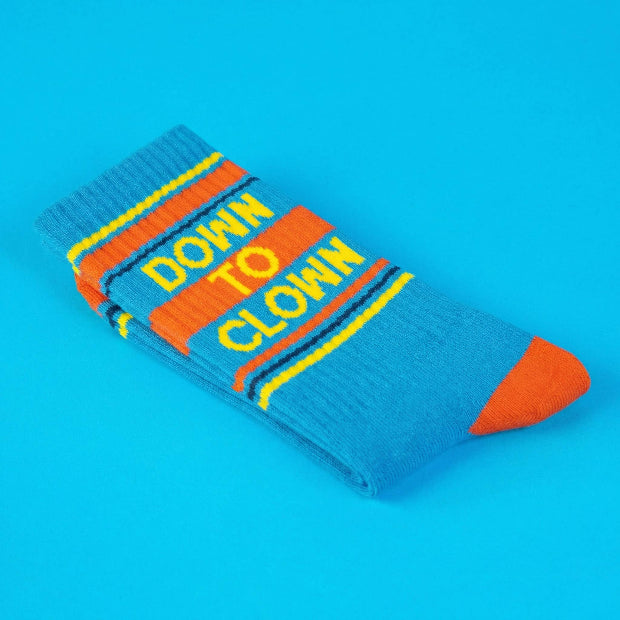 Down To Clown Gym Socks