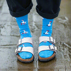 Friday Sock Co. | Women's Goose in Rain Socks