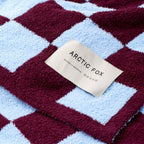 ARCTIC FOX | The Teddy Throw Blue Check