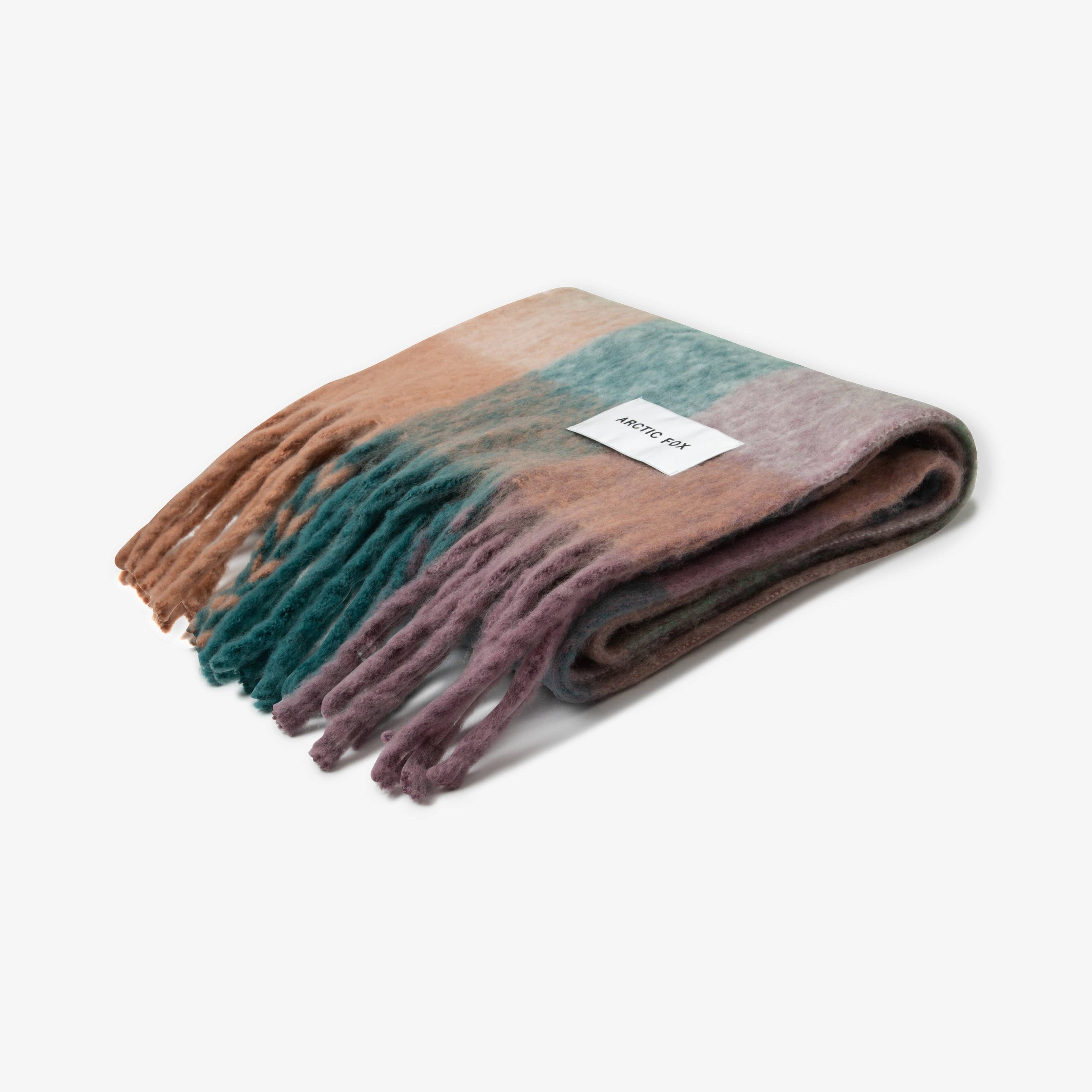 ARCTIC FOX | Reykjavik Scarf Lilac Check