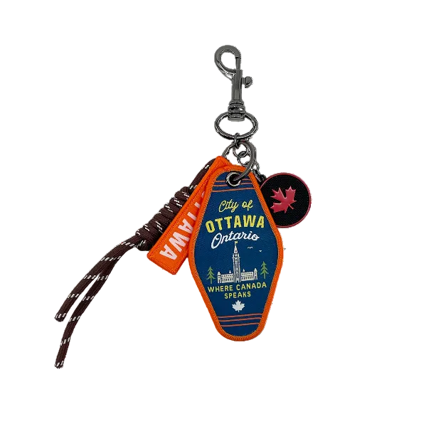 Ottawa Keychain Bag Charm