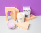 Milk Jar Candle | Aurora