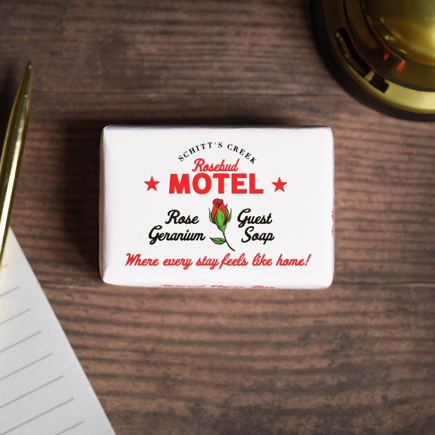 Schitt's Creek Rosebud Motel Guest Soap