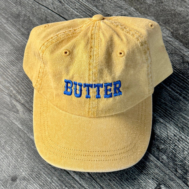 Butter Pigment Dyed Dad Hat