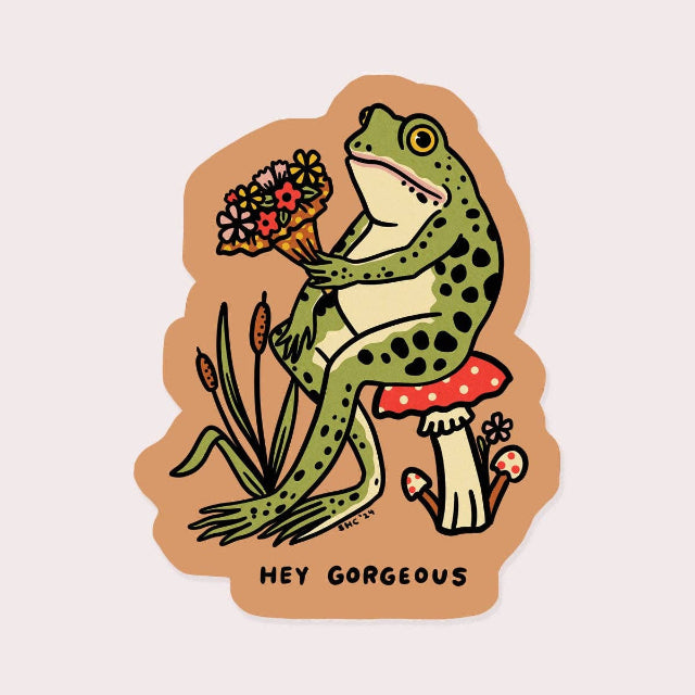 Hey Gorgeous Vinyl Sticker