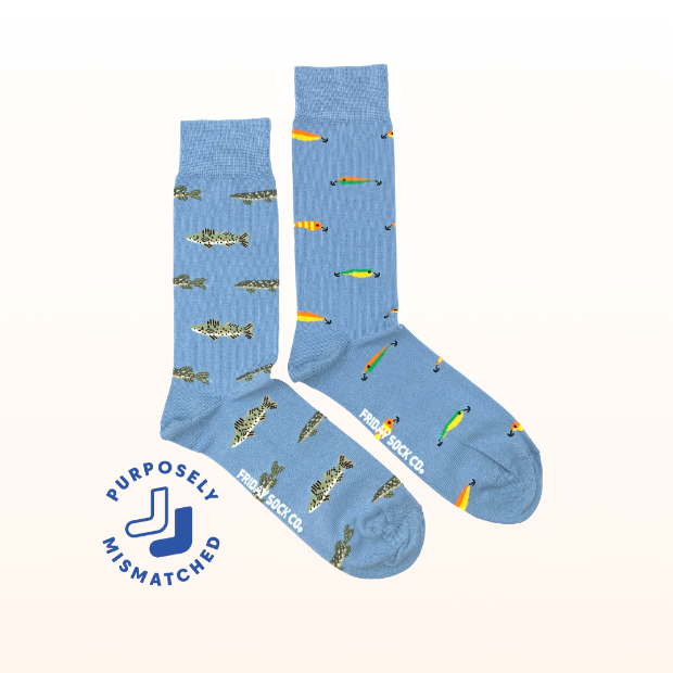 Friday Sock Co | Men’s Fish & Lures Socks