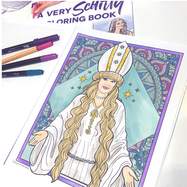 Schitt's Creek Coloring Book