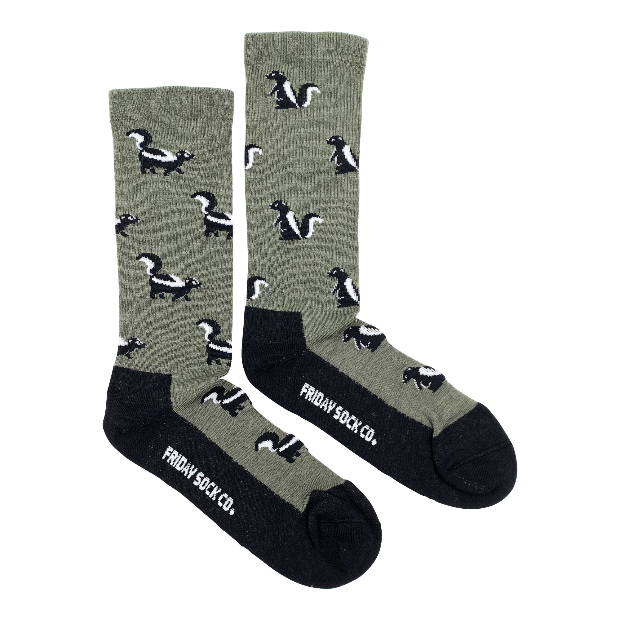Friday Sock Co | Merino Wool Men’s Socks Skunk