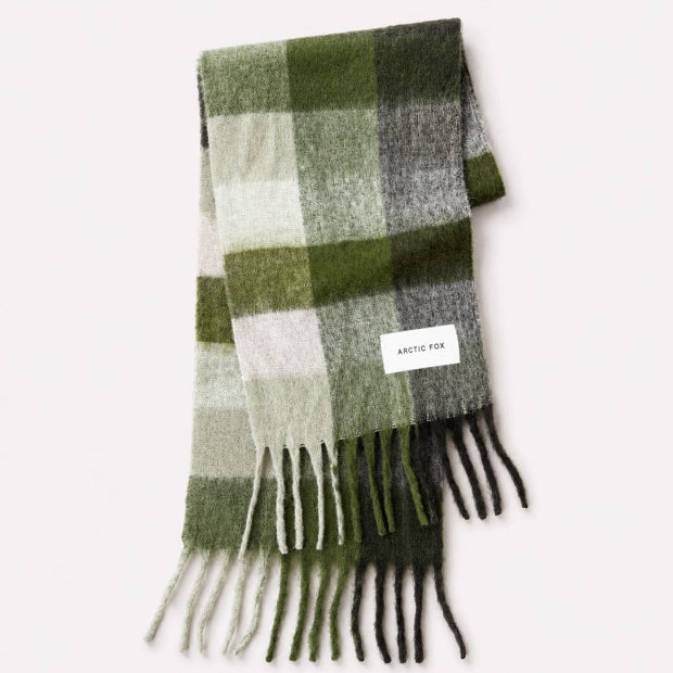 ARCTIC FOX | The Reykjavik Scarf Mossy Greens