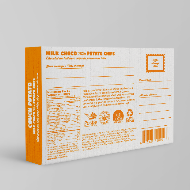 Couch Potato Milk Chocolate Bar
