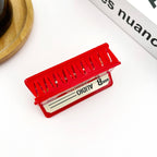 Retro Cassette Hair Claw Clip