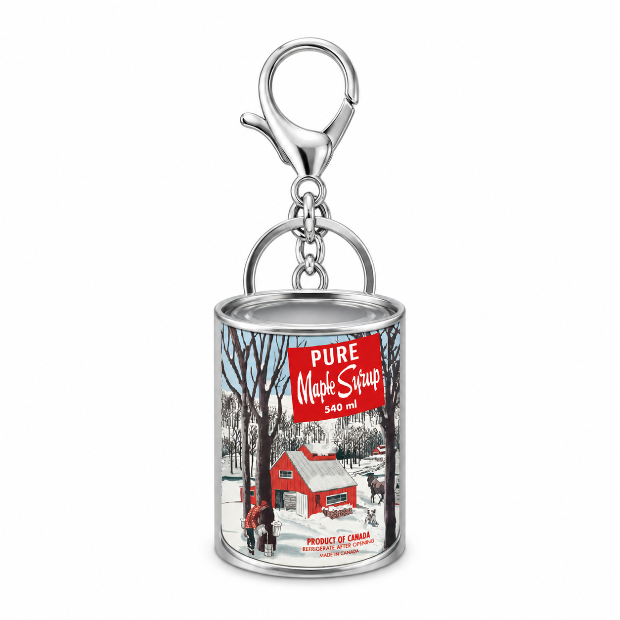 Keychain Maple Syrup Can