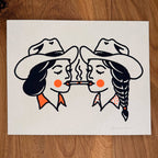 Share A Smoke Signed Silkscreen Print