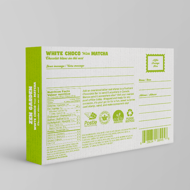Zen Garden White Chocolate Bar
