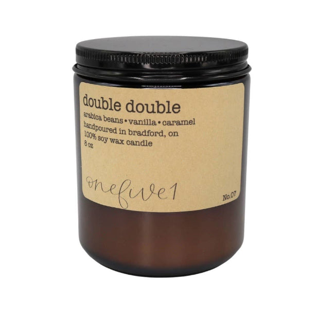 Double Double Soy Wax Candle