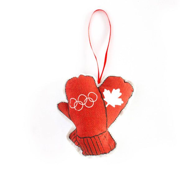 Olympic Mittens Ornament
