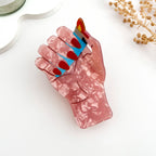 Smoking Hand Hair Claw Clip