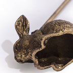 Antique Gold Rabbit Candle Snuffer
