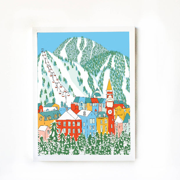 Mont tremblant Unframed Print
