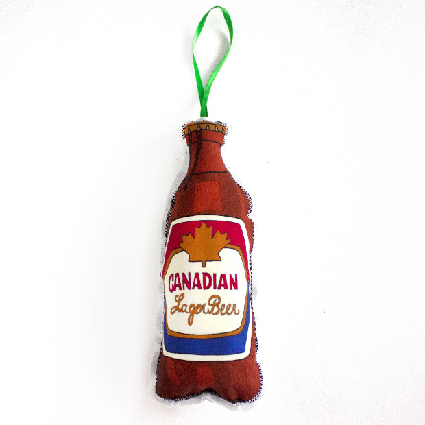 Canadian Lager Beer Ornament