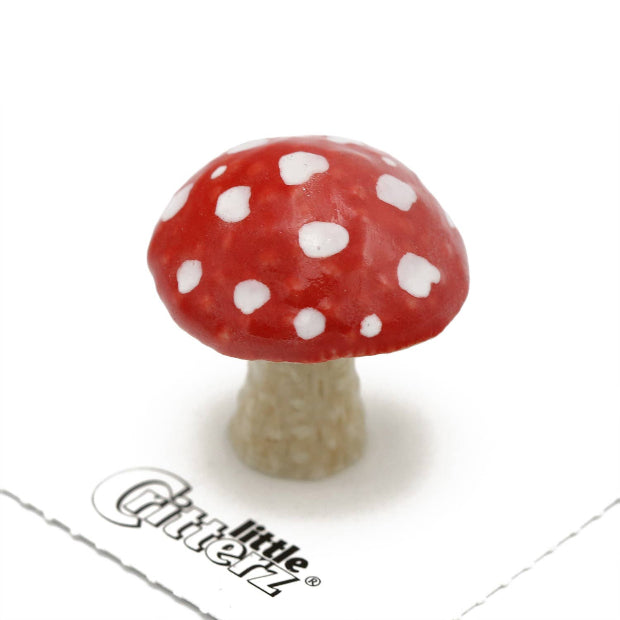 Toadstool Porcelain Miniature