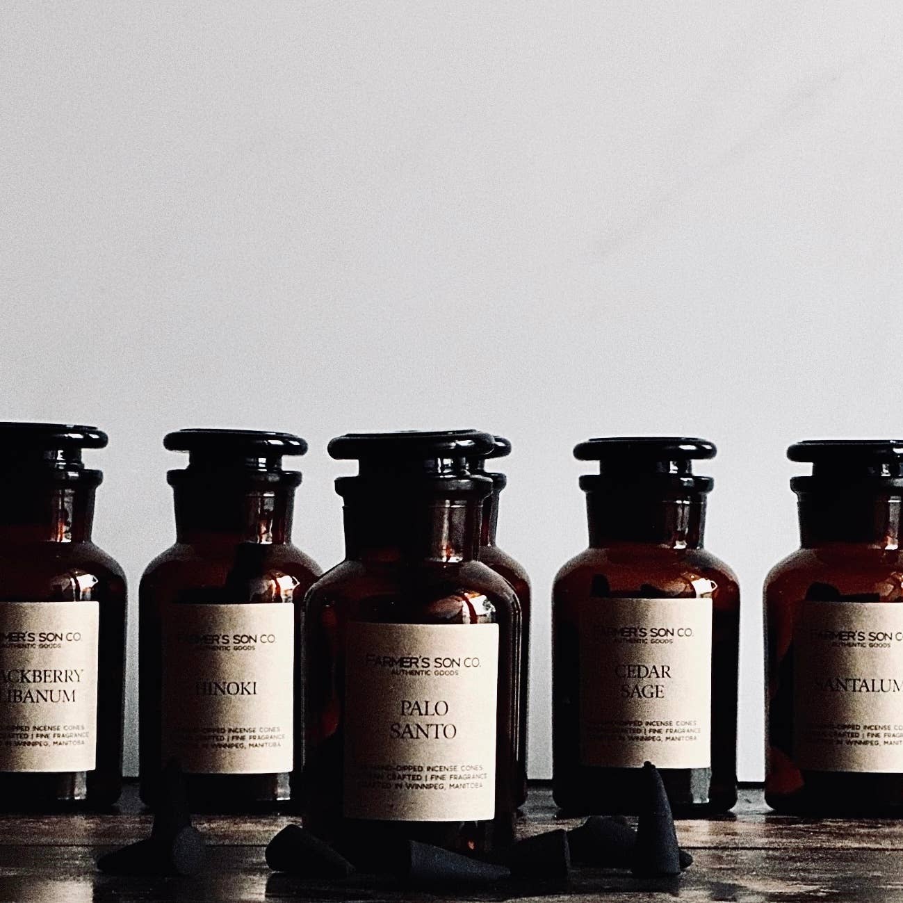 Farmer's Son Co. | Patchouli + Tobacco Incense Cones