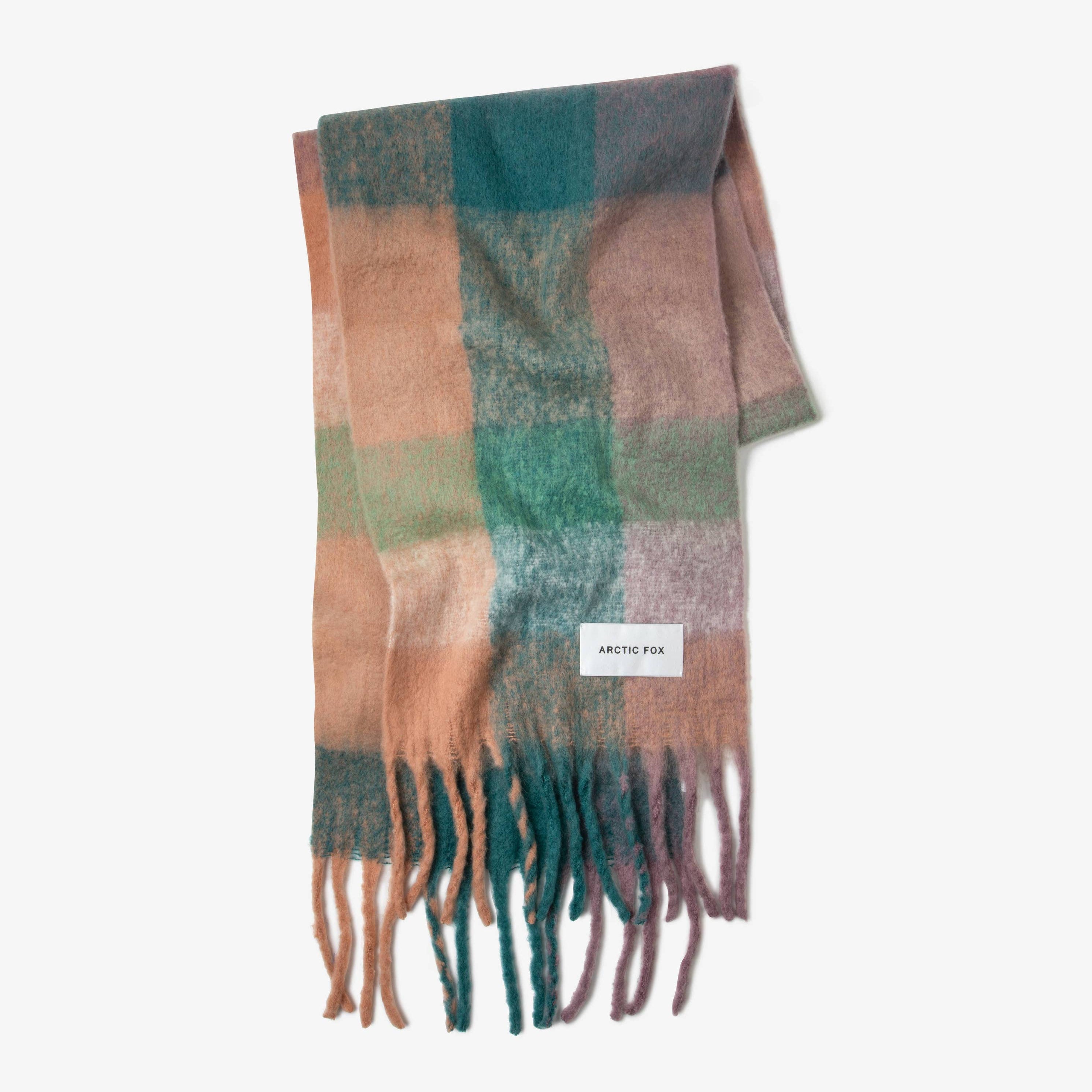 ARCTIC FOX | Reykjavik Scarf Lilac Check