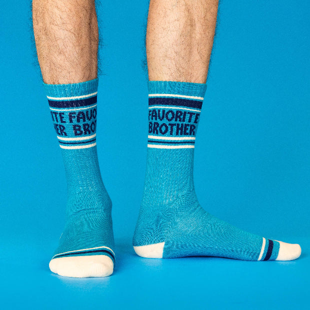 Favorite Brother Gym Socks