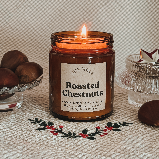 Shy Wolf Soy Candle | Roasted Chestnuts