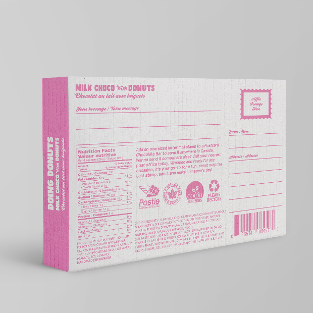 Doing Donuts Milk Chocolate Bar